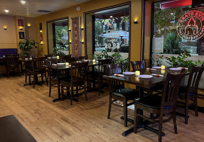 5 stars restaurant thai food