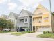 Colorful residential homes in Houston Heights neighborhood, Texas.