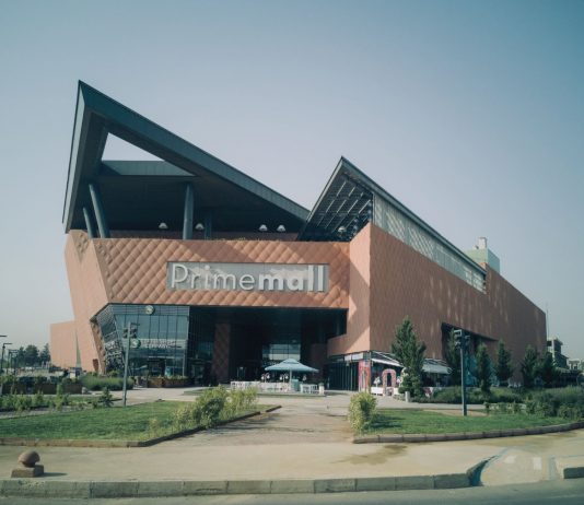 BREAKING: $21M Loan Secured for Hoboken Retail Complex Exterior of modern Prime Mall shopping center in urban Turkey, showcasing architectural design.