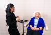 Evolve Med Spa Brings Back Skin + Body Event on June 25 Female professional consulting with senior client in a Santa Ana med spa.