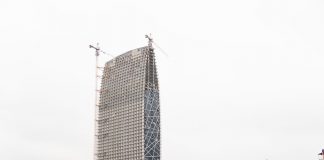 Stevens Institute to Replace Hoboken Dorm With 13-Story Tower High-rise under construction in Batumi, Georgia, showcasing urban development.