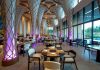 BREAKING: Haven House Restaurant Opens in Bayonne Spacious modern restaurant interior with unique architectural design and ambient lighting.