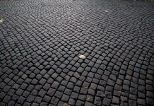 BREAKING: Hoboken Approves $200K Plan to Restore Castle Point Terrace Detailed view of cobblestone pavement pattern in Katowice, Poland, highlighting its historic charm.