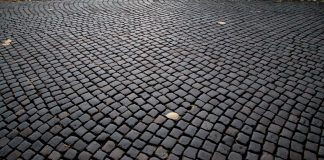 BREAKING: Hoboken Approves $200K Plan to Restore Castle Point Terrace Detailed view of cobblestone pavement pattern in Katowice, Poland, highlighting its historic charm.