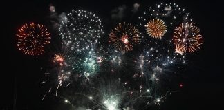 BREAKING: Hoboken Revives River City Fair on Waterfront This Fall Dazzling fireworks display over Vancouver's waterfront at night, reflecting on the water.