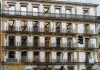 Renovation project of a historic facade in Porto, Portugal showcasing adaptive reuse and heritage preservation.