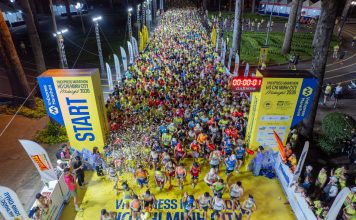 ÚLTIMA HORA: Jersey City Acoge 5K Anual Contra la Violencia Armada Vivid start of a midnight marathon in Ho Chi Minh City with a large crowd.