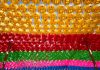BREAKING: Jersey City Chuseok K-Fest Returns Oct. 17 Colorful lanterns hang in vibrant rows, creating a festive atmosphere.